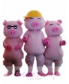 Mcdull Pig Mascot Costume Custom Fancy Costume