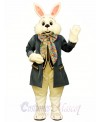 Wendell Blue Rabbit Easter Bunny Mascot Costume