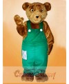 Cute Corduroy Bear Mascot Costume