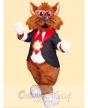 Gentle Georgia Glasses Cat Mascot Costume