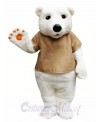 Cute Polar Bear Mascot Costume