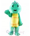 Green Dinosaur Mascot Costume for Adults