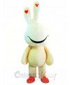 Yellow Cute Easter Bunny Bug Rabbit Mascot Costume