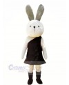 White Easter Bunny Rabbit Mascot Costumes Animal