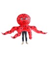 Red Octopus Squid Inflatable Costume Halloween Christmas Costume for Adult