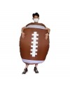Rugby Inflatable Costume Fancy Blow up Bodysuit for Adult