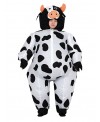 Cow Milk Cattle Inflatable Costume Halloween Christmas Costume for Adult/Kid