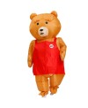 Brown Teddy Bear Inflatable Costume Halloween Xmas Cosplay Costume