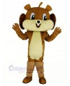 Cute Brown Squirrel Mascot Costume Animal