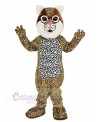 Brown Ocelot Cat Mascot Costume Animal
