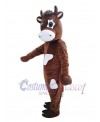 Simmental Mascot Costume Steer Cow