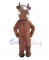 Simmental Mascot Costume Steer Cow