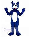 Blue Boston Terrier Dog Mascot Costume Animal