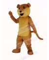 Brown Ollie Otter with White Beard Mascot Costume Animal