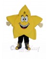 Yellow Comic Star Mascot Costume