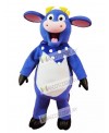 Blue Bull Mascot Costume