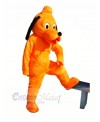 Cute Orange Dog Mascot Costumes Cheap