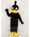 Black Duck with Yellow Mouth Mascot Costume College