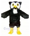 Black Owl with Yellow Feet Mascot Costumes Animal