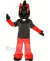 Black and Red Horse Mascot Costumes Animal