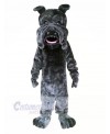 Black Dog with Big Mouth Mascot Costumes Animal	