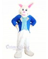 Blue Bunny with suit Mascot Costumes Animal