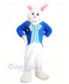 Blue Bunny with suit Mascot Costumes Animal