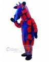 Blue and Red Giraffe Mascot Costumes Animal