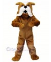 Strong Brown Bulldog Mascot Costumes Animal
