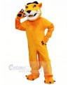 Brown Cougar with Long Beard Mascot Costumes Animal