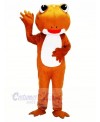 Brown Frog with Big Eyes Mascot Costumes Animal	