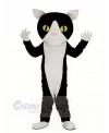 Black and White Cat Mascot Costume Animal