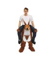 Brown Kangaroo Carry me Ride on Fancy Dress Costume for Adult/Kid
