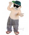 Bad Guy Man mascot costume