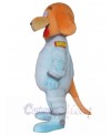 Astronaut Dog mascot costume