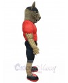 Wolf mascot costume