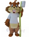 Squirrel mascot costume