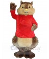Chipmunk mascot costume