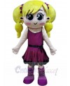 Girl mascot costume