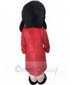 Woman mascot costume