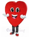 Red Heart mascot costume