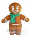 Gingerbread Man mascot costume