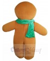Gingerbread Man mascot costume