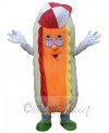 Hotdog mascot costume