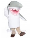 Shark mascot costume