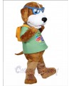 Rocky Reader Dog mascot costume