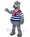 Whiskers Seal mascot costume