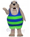 Walrus mascot costume