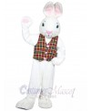 Mr. White Bunny mascot costume