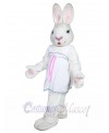 Mrs. White Bunny mascot costume